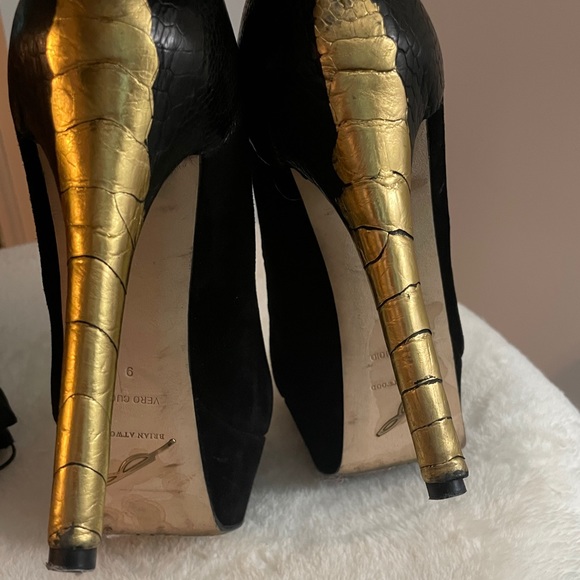 Brian Atwood platform heels - Picture 3 of 5